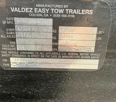 2026 Easy Tow 6x12 Dump Trailer for Rent