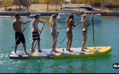 XXL Paddleboard for 4-6 people