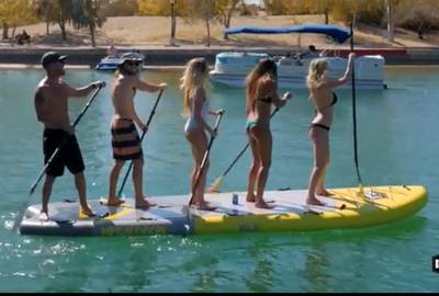 XXL Paddleboard for 4-6 people