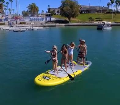 XXL Paddleboard for 4-6 people