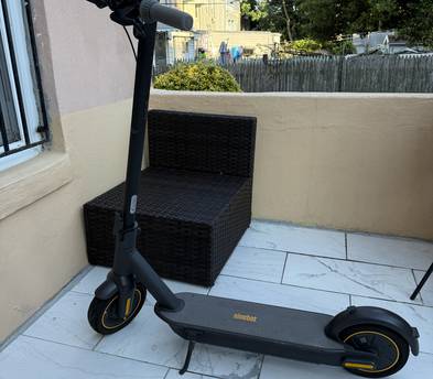 Ninebot Max G30 (loaded with mirrors + phone mount)