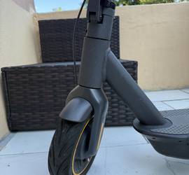 Ninebot Max G30 (loaded with mirrors + phone mount)