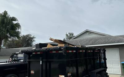 DUMP TRAILER 7x14 4.5Ft Walls