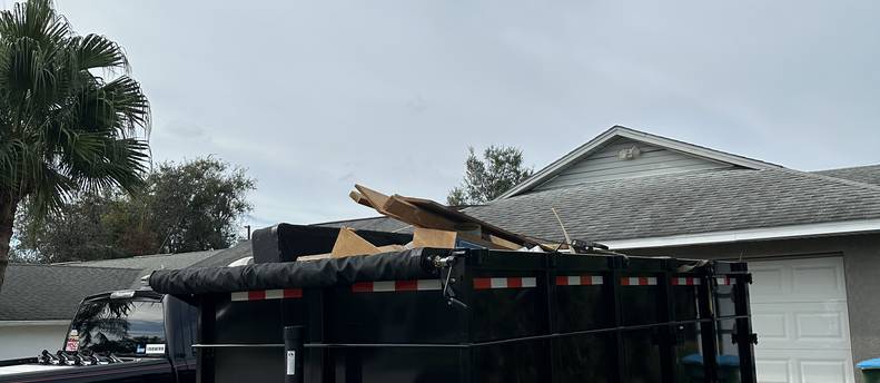 DUMP TRAILER 7x14 4.5Ft Walls