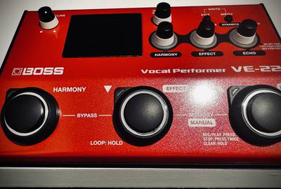 Rent Boss VE-22 Vocal Performer Effect Pedal in Raleigh, NC
