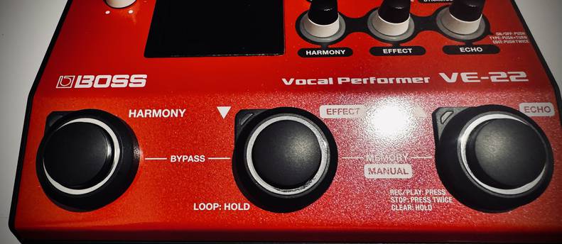 Boss VE-22 Vocal Performer Effect Pedal