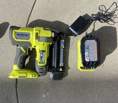 Ryobi Airstrike 18V Cordless Brad Nailer