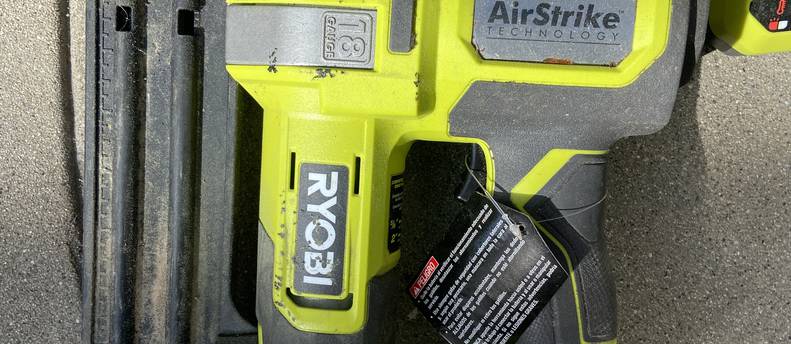 Ryobi Airstrike 18V Cordless Brad Nailer