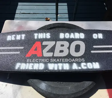 AZBO electric skateboard - 19 mile range, 25mph