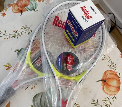 FriendWithA Listing — Tennis Rackets & Balls
