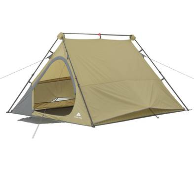 8' x 7' Four Person A-Frame Instant Tent, 13 lbs