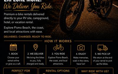 Bike rental in Pismo Beach