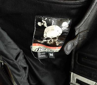 Black Medium Motorcycle Jacket Leather Icon