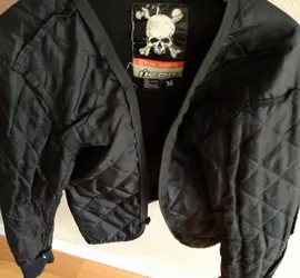 Black Medium Motorcycle Jacket Leather Icon