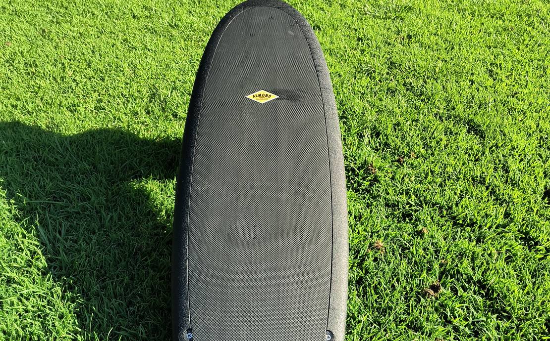 Almond soft performance surf board