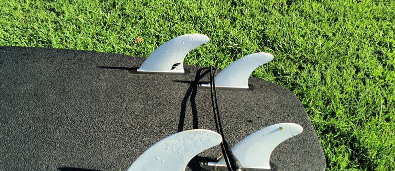 Almond soft performance surf board