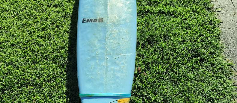 Performance long surf board