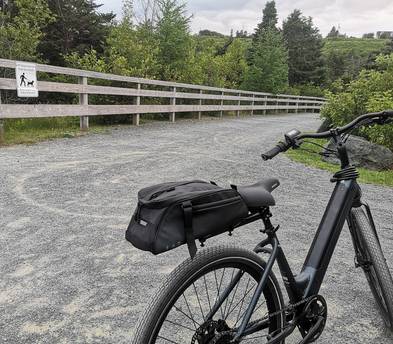 Haven Step Through E-Bike #1 (Red Bag)