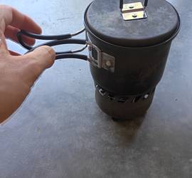 Tiny Backpacking Stove