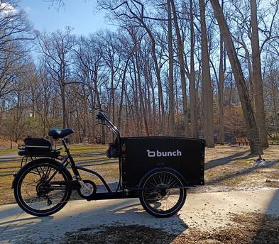 Bunch Bike Original 4 Electric Cargo Trike for Families