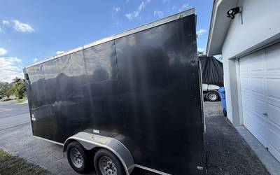 2022 Enclosed 7x16 trailer