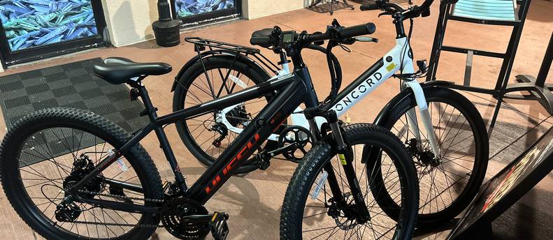 27.5” huffy E-bike (new)