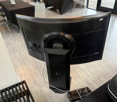 55in multi display curved Television