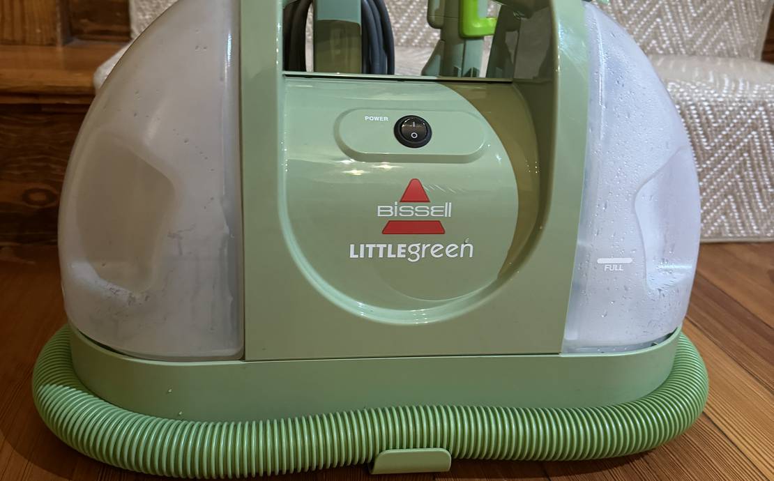 Bissell Little Green Machine carpet and upholstery vacuum