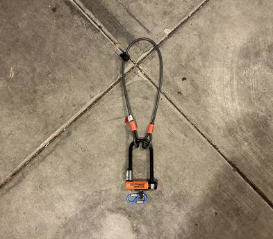 Kryptonite Evolution Mini U-Lock with Flex Cable