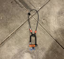 Kryptonite Evolution Mini U-Lock with Flex Cable