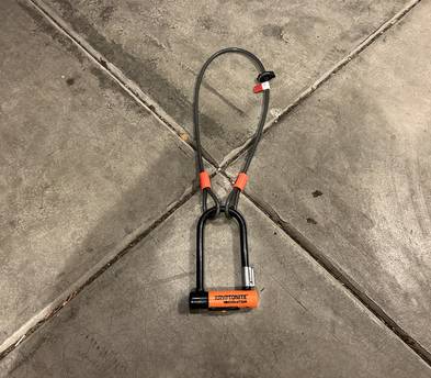 Kryptonite Evolution Mini U-Lock with Flex Cable