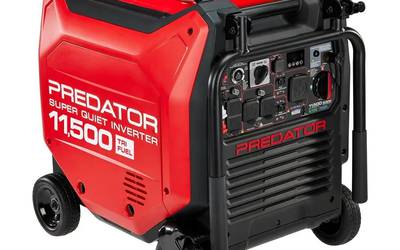 PREDATOR 11,500 Watt Tri-Fuel SUPER QUIET Inverter Generator