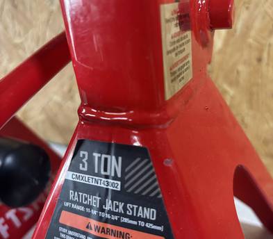 3-Ton & 6-Ton Heavy-Duty Jack Stand Sets – Rent Separately or Together