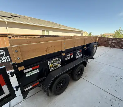 2026 Easy Tow 6x12 Dump Trailer for Rent