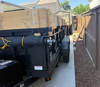 2026 Easy Tow 6x12 Dump Trailer for Rent