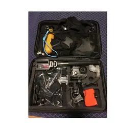 GoPro -like action camera w/ cases and accessories