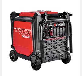 Predator 9500W Super Quiet Inverter Generator – 7600 Running Watts