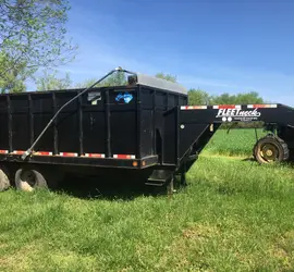Fleetneck Gooseneck Dump Trailer