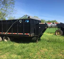 Fleetneck Gooseneck Dump Trailer