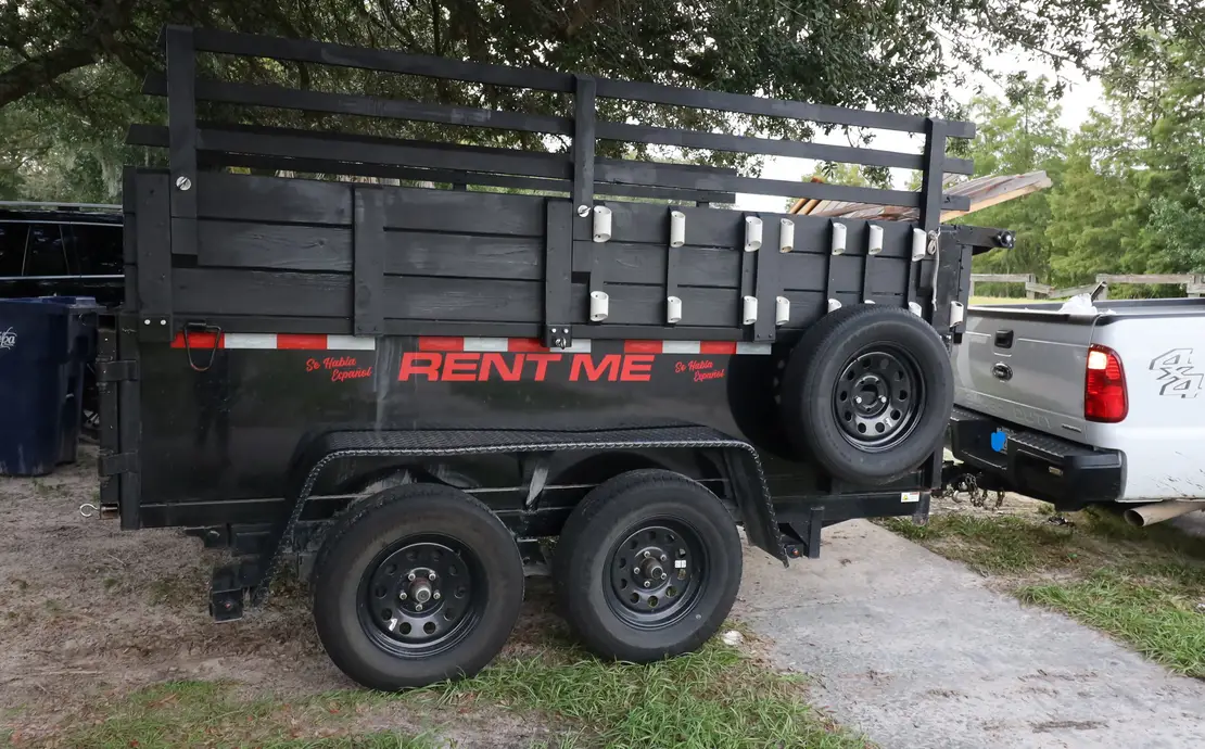Dump Trailer 7x10x4