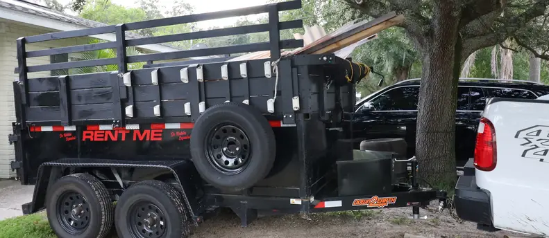 Dump Trailer 7x10x4