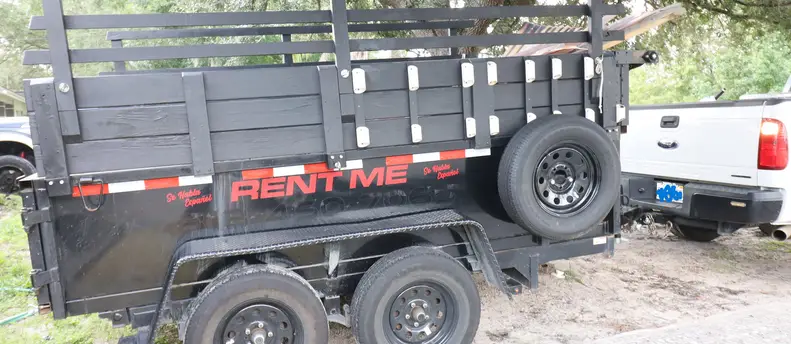 Dump Trailer 7x10x4