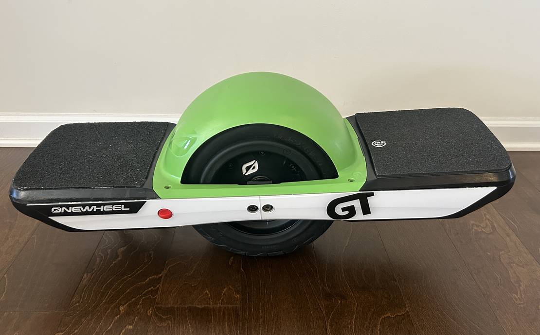 Onewheel GT + fast charger (PEV) with soft ride tire