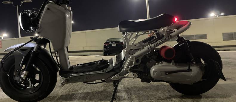 Custom lowered honda ruckus