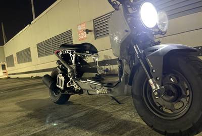 Custom lowered honda ruckus