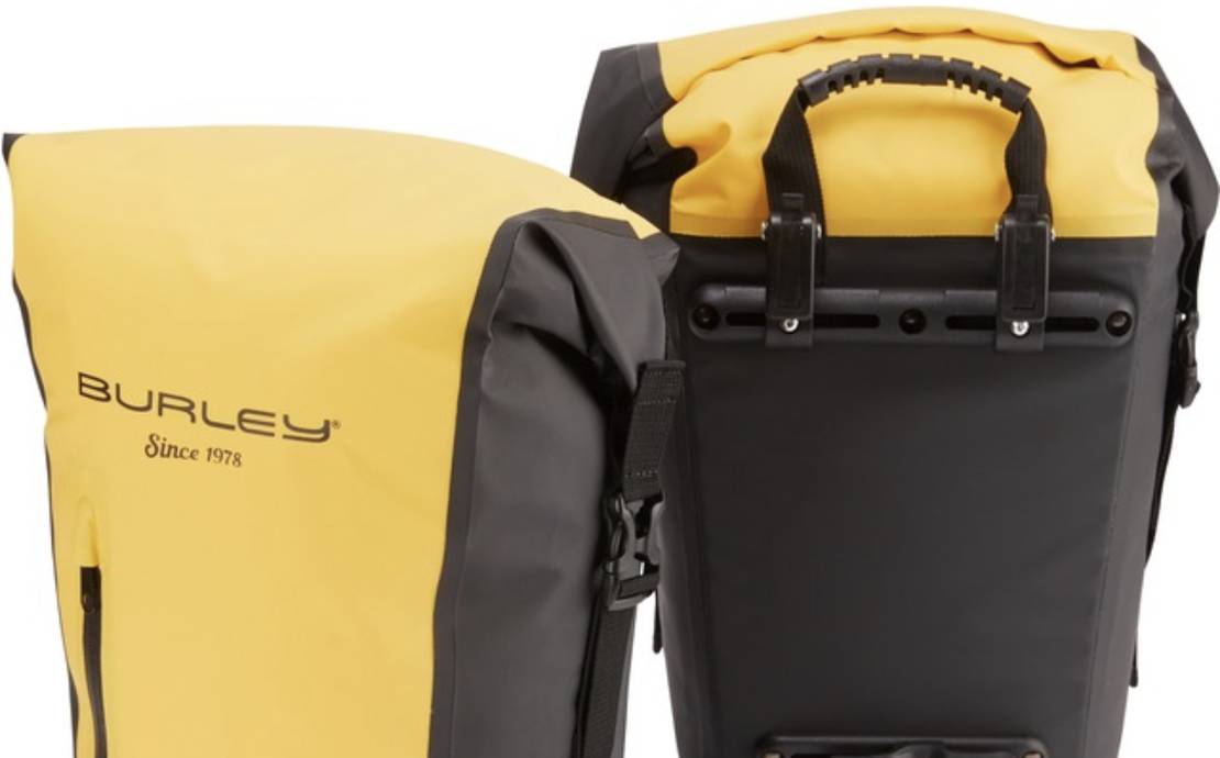 Burley Waterproof Panniers Set for Bike Packing or Touring
