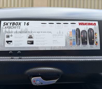 Yakima Skybox 16 Rooftop Cargo Box 🏔️🚗