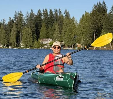 Two (2) TUCKTEK folding kayaks