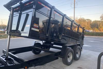 DUMP TRAILER 7x14 4.5Ft Walls