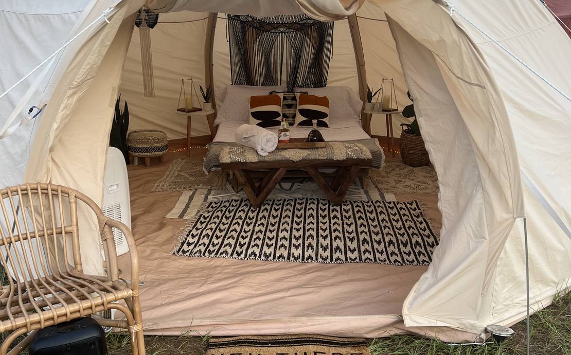 16ft Glamping + Event Air Dome Tent